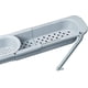 thumbnail image 1 of colgador de fregadero ajustable para paño de cocina, estante de cesta de drenaje de almacenamiento de fregadero extensible con estante de tela para cocina casera (1pc, Ligh, 1 of 2