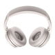 thumbnail image 4 of Bose QuietComfort Wireless Noise Cancelling Headphones, Bluetooth Over Ear Headphones with Up to 24 Hours of Battery Life, White Smoke (Renewed), 4 of 5