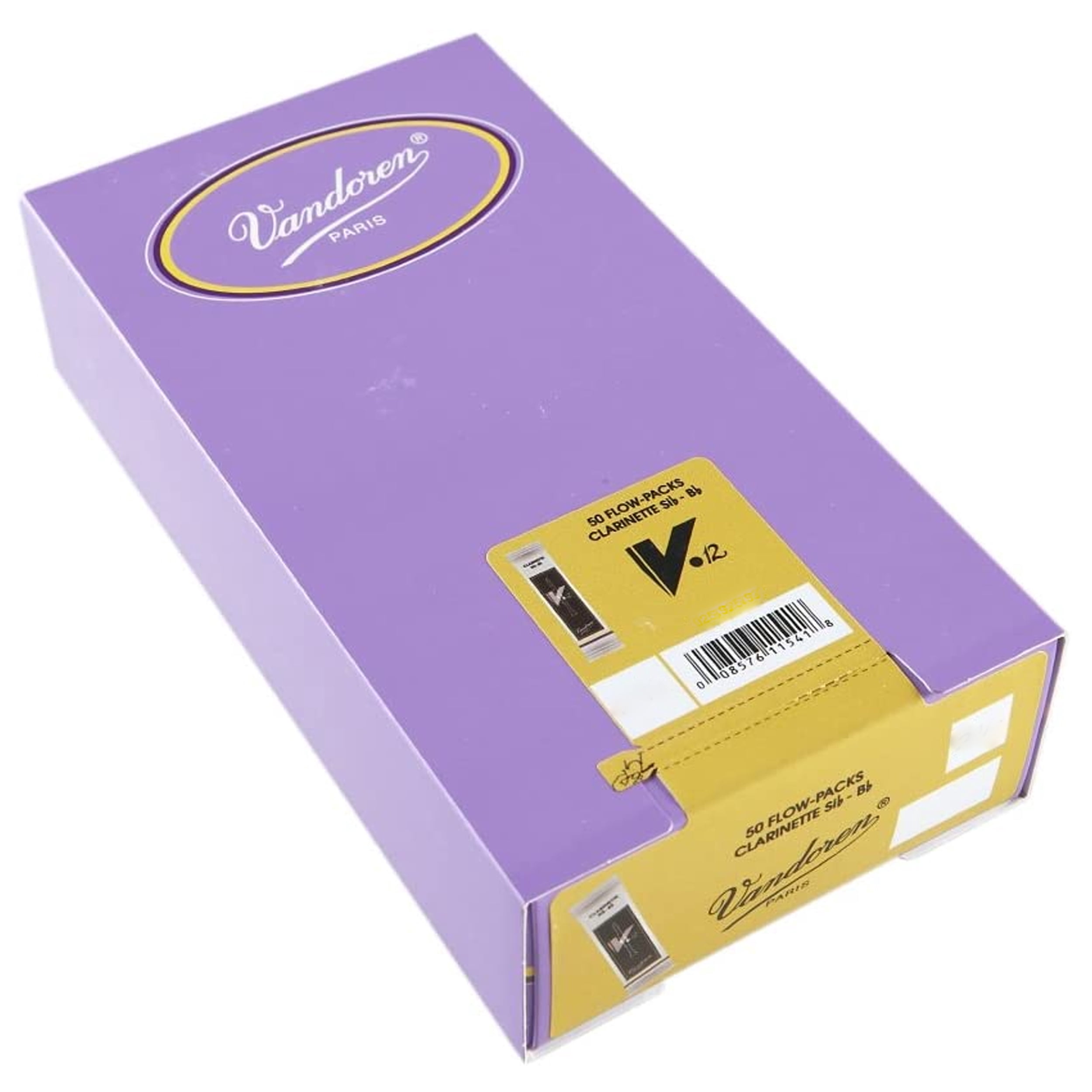 Vandoren Bb Clarinet V12 Reed Box of 50 3 Box of 50