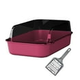 thumbnail image 4 of Caja de Arena para Gatos Strade Fareast Limited Inodoro Frontal Rebajado Rosa, 4 of 8