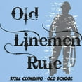 thumbnail image 3 of CafePress - Old Linemen Rule 2 T Shirt - Men's Classic Graphic T-Shirt, 3 of 4