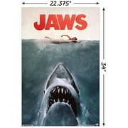 Jaws - One Sheet Wall Poster, 22.375 x 34