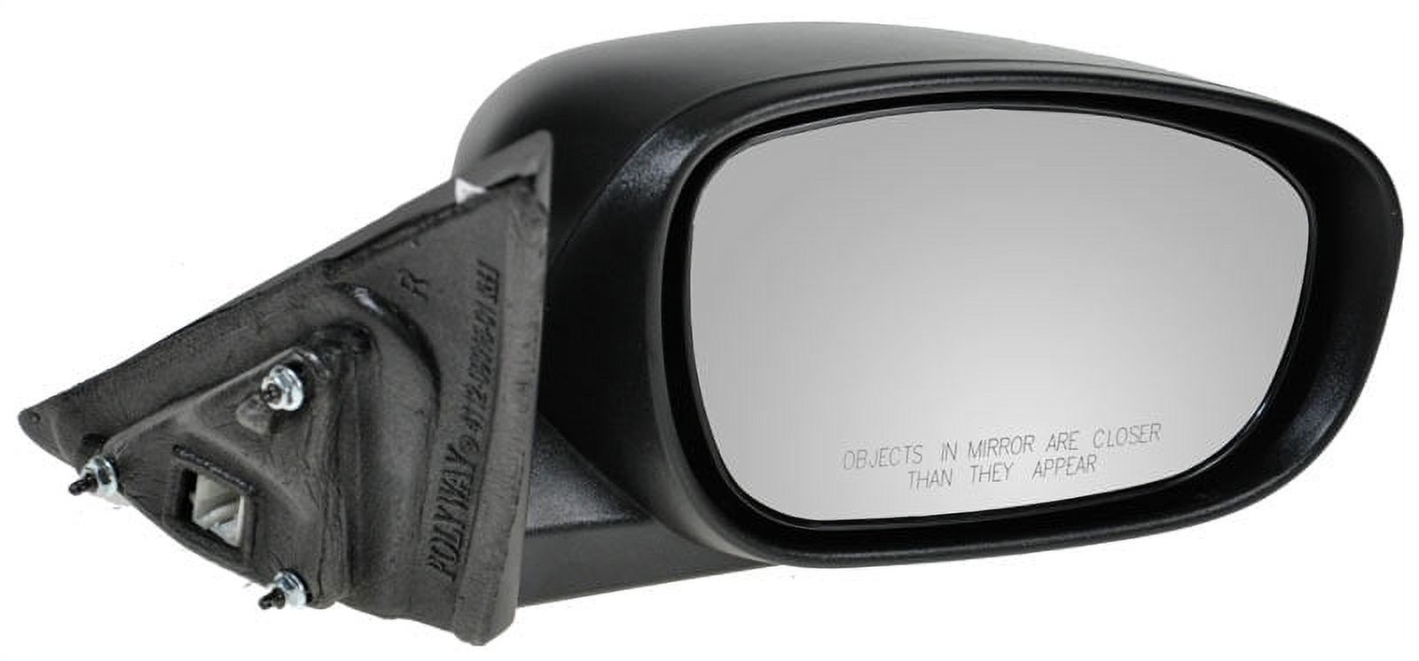 Textured Black Power Side View Mirror – Right Passenger Side For Ford F150 & F250 (1998-2002) – AM Autoparts
