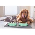 thumbnail image 2 of 2 Pack Stainless Steel Dog Bowls, Food and Water Non Slip Anti Skid Stackable Pet Puppy Dishes for Small, Medium and Large Dogs, 2 of 6