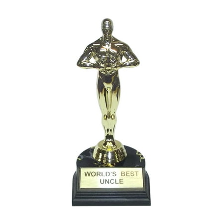 WORLD'S BEST TROPHY (UNCLE) (Best Mom Oscar Trophy)