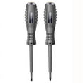 thumbnail image 1 of 2 Piezas Probador de Voltaje Digital Pluma AC Prueba de InduccióN Sin Contacto LáPiz VoltíMetro Detector de Potencia Destornillador EléCtrico, 1 of 10
