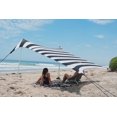 thumbnail image 1 of Carpa de playa Neso, 213 x 213 cm, portátil, con diseño de ancla de arena, 1 of 2