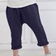 thumbnail image 5 of Odeerbi 1-11 Años Niños Niñas Algodón Lino Pantalones Recortados Verano Color Sólido Drop Crotch Pantalones Arrugados Pantalones Transpirable Ligero, 5 of 7