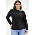 thumbnail image 1 of Blusa escote barco Roman Fashion 1852 Negro 36, 1 of 7