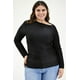 thumbnail image 1 of Blusa escote barco Roman Fashion, 1852 (Negro) negro 40 Roman Fashion BL-GR-1852-NEGRO, 1 of 7
