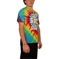 thumbnail image 2 of INDY 500 Camiseta estampada con efecto teñido anudado para hombre, multicolor, pequeña, 2 of 4
