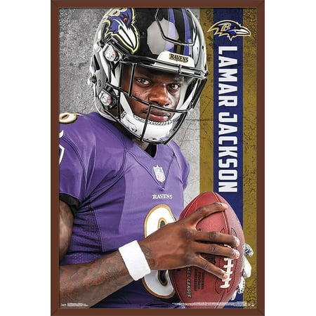 Nfl Baltimore Ravens Lamar Jackson Poster Walmart Com