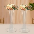 thumbnail image 4 of 2pcs Clear Acrylic Flower Display Stand Wedding Party Tabletop Centerpieces, 4 of 15