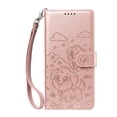 thumbnail image 3 of Case for Samsung Galaxy S25 Ultra Pocket Wrist Strap Dog Embossed Card Slot Holders Leather, 3 of 5