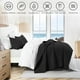 thumbnail image 3 of Juego de colcha HORIMOTE HOME, cama king size negra con nubes, 3 of 7