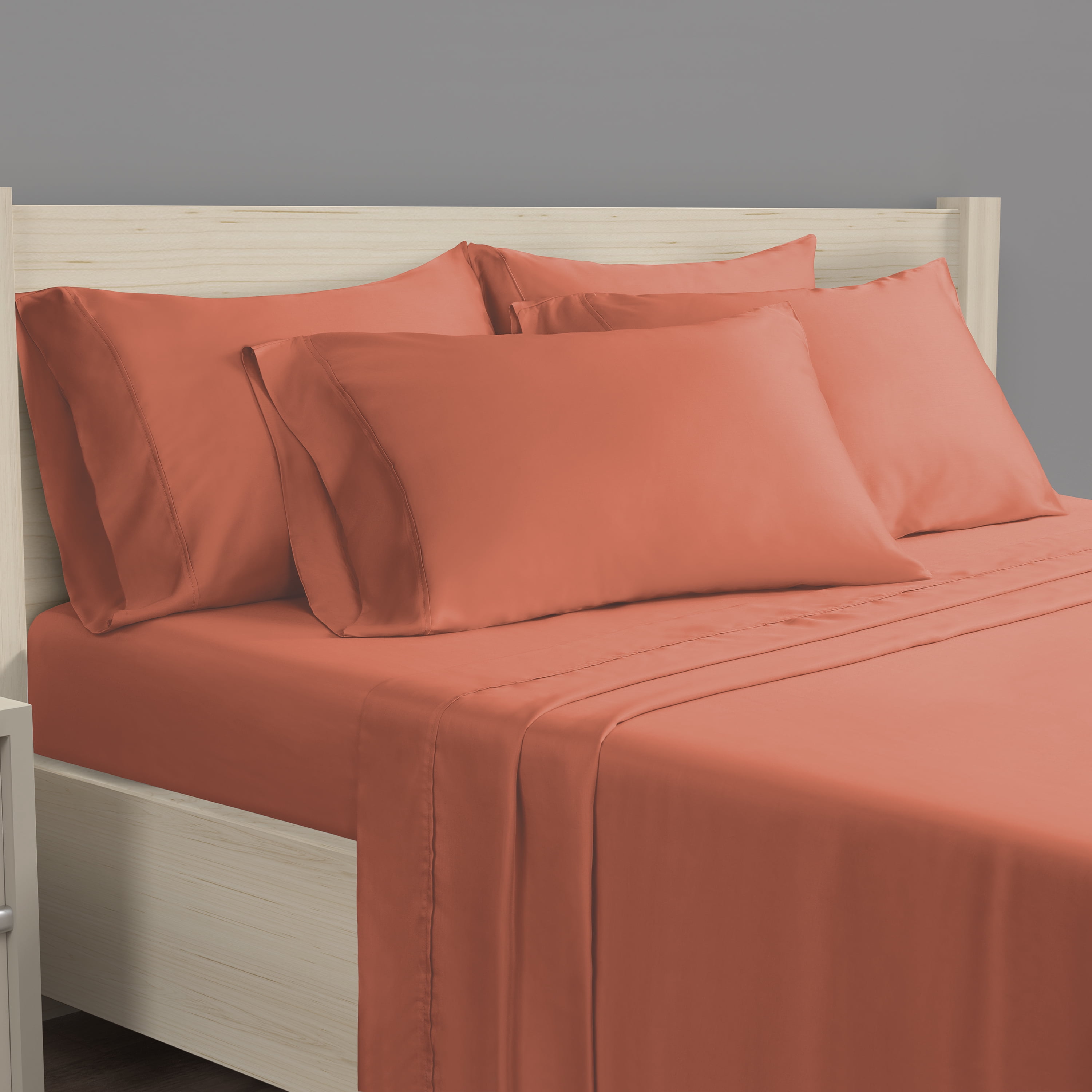 Serta So Natural 6-Piece 300 Thread Count Parchment Sheet Set, Full