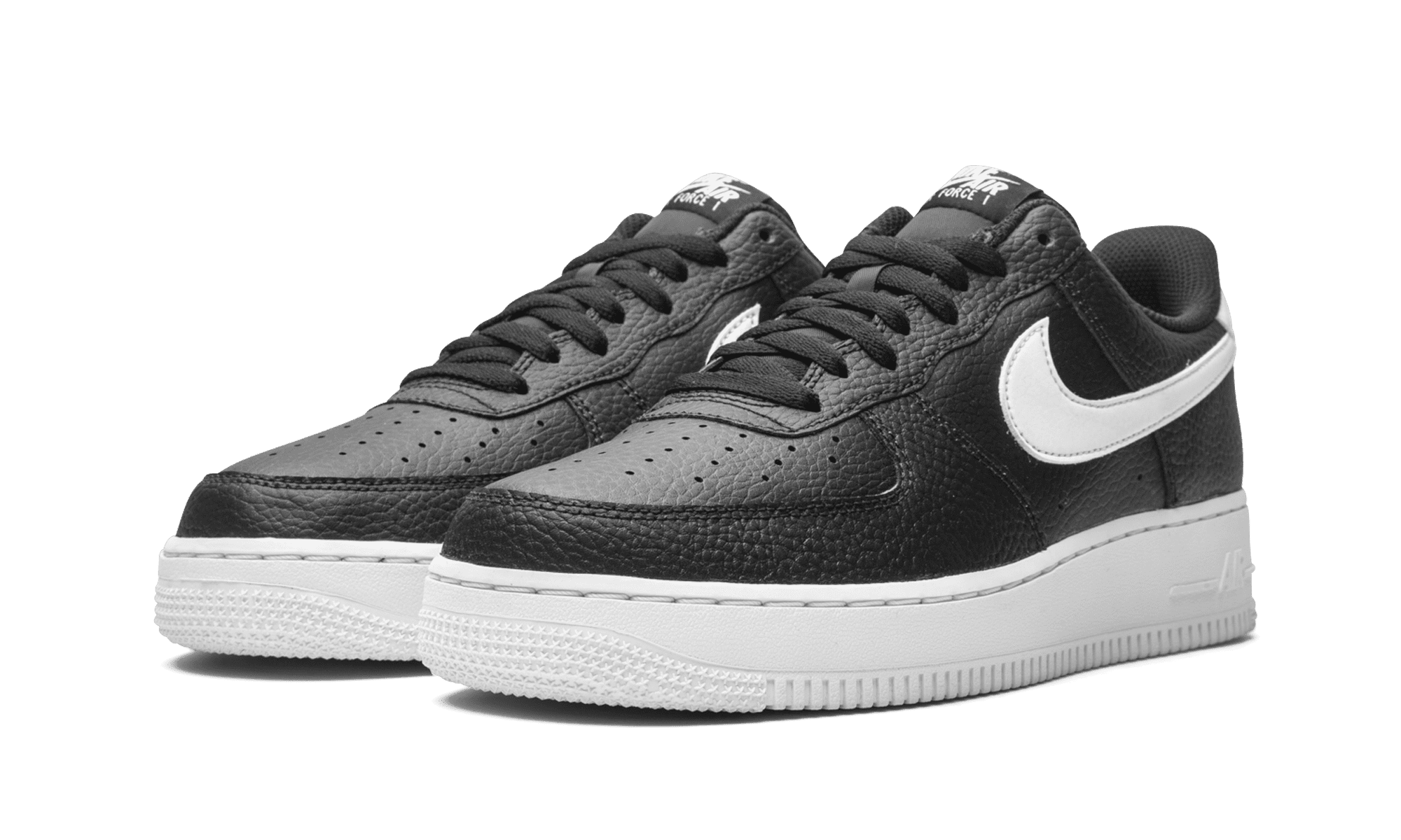 NIKE MENS Air Force 1 Low '07 "Black / White" CT2302 002 from Stadium Goods