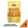 thumbnail image 3 of Nature's Recipe Chicken, Barley & Brown Rice Adult Dry Dog Food, 4 lb Bag, 3 of 11