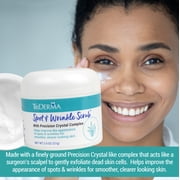 TriDerma Spot & Wrinkle Scrub for Face and Body, Microdermabrasion Gentle Exfoliating Face Scrub with Diamond Crystals, 2 oz