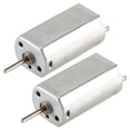 thumbnail image 2 of 2Pcs DC 9V 30800RPM 2mm Dia Shaft High Speed Model Airplane Motor, 2 of 3