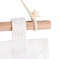 thumbnail image 3 of Bolsa de almacenamiento colgante en capas, bolsa de almacenamiento de lino de 3 capas, bolsa de almacenamiento sobre la puerta, bolsillos de almacenamiento de algodón y lino, durabilidad mejorada, 3 of 12