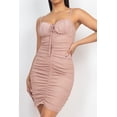 thumbnail image 4 of Front Ruched Mini Dress, 4 of 5