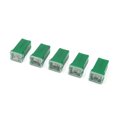 thumbnail image 1 of Unique Bargains Mini 40A Pacific PAL Fuse Female Push-in Auto Link Block Fuses Green 5pcs, 1 of 3