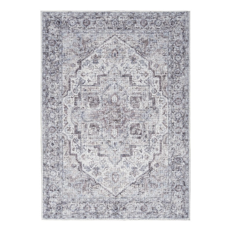 Nourison Home Machine Washable Series 1 Persian Ivory Beige 4' x 6' Area Rug (4x6)