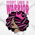 thumbnail image 2 of Fight Like A Warrior Black Woman Girls Kids T Shirt Tees Brisco Brands S, 2 of 6