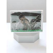 SH.DREAM 4X6 inch Snow Globe Photo Frame for Valentine's Day and Christmas for Couples