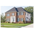 thumbnail image 4 of 12 in. W x 36 in. H , Standard Cathedral Top Center Mullion, Open Louver Shutters, Includes Matching Installation Spikes (Per Pair), 002 - Black, 4 of 7