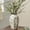 02-green and Beige, variant on for Mom from Daughter or Son, Pastoral Green Ceramic Flower Vase 8.5”, Rustic Cottage Core Decor for Living Room, Bookshelf, Office, Mantel & Table Centerpiece