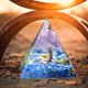 thumbnail image 1 of Pirámide de orgonita de piedra natural Adorno curativo de energía de orgonita de cristal (C) Ndcxsfigh Para estrenar, 1 of 7