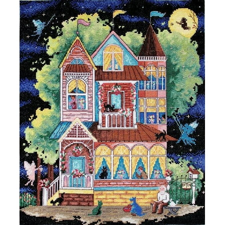 UPC: 4840746044687 | Counted Cross Stitch Kit Fairy tale house Leti937