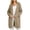 Khaki, variant on Women's Oversized Cardigan Sweaters Fall and Winter Loose Knit Sweater Jacket Long Sleeved Top
