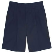 Faded Glory - Husky Boy's Pleated School Uniform Short