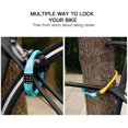 thumbnail image 3 of Bike Portable Lock 4 Digit Cable Lock Pocket Size Bicycle Lock Security Lock Bike Anti-Theft Code Lock for Bike Electric Scooter, 3 of 5