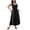 Noir, variante sur Robe d'Été pour Femmes DYTTDG Robe d'Été pour Femmes Grande Taille Unie à Col Rond Sans Manches Mode Ligne A Longue Économies jusqu'à 30 % de Rabais Noir,2TG