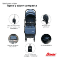 thumbnail image 3 of Carriola Ultra Compacta D'Bebe  Wing ultra ligera Azul para viaje, 3 of 3