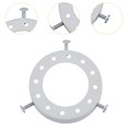 thumbnail image 6 of Stgfyxgs Lampshade Holder 2-1/4 inch Fitter Adapter Screw on Reliable Metal Lighting Accessories Retro Design for Wall Light Bedrooms White, 6 of 9