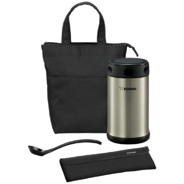 Zojirushi Pot à Lunch en Acier Inoxydable, 25 Onces, Acier Inoxydable