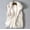 White, variant on iOPQO winter coats for women Women's Wool Vest Faux Fur Vest Stand Collar Faux Fur Coat Vest Jacket S Long Sleeve Crew Neck Sweater Coat White S