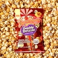 thumbnail image 3 of Popcornopolis Double Drizzle 2 oz Bag, Caramel and Kettle with Chocolatey Stripes Popcorn, 3 of 8
