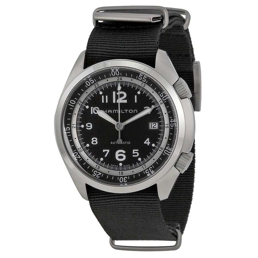 Hamilton Khaki Pilot Pioneer Automatic Black Dial Rwanda Ubuy