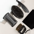 thumbnail image 2 of Jinsinto Rasoir Droit Rasoir de Barbier Rasoir à Lame Droite navaja de barbero Kit de Rasoir Droit Rasoir Professionnel avec Brosse à Raser, 2 of 4