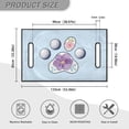 thumbnail image 5 of Garronmavis Flower Paw Universal Golf Cart Seat Blanket Covers for Women Men Anti-hot Golf Cart Seat Towel 50 x 31 Inches, 5 of 5