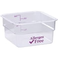 thumbnail image 5 of Cambro 2SFSCW441 2QT Allergen-Free Clear Graduated Camsquare, 5 of 5