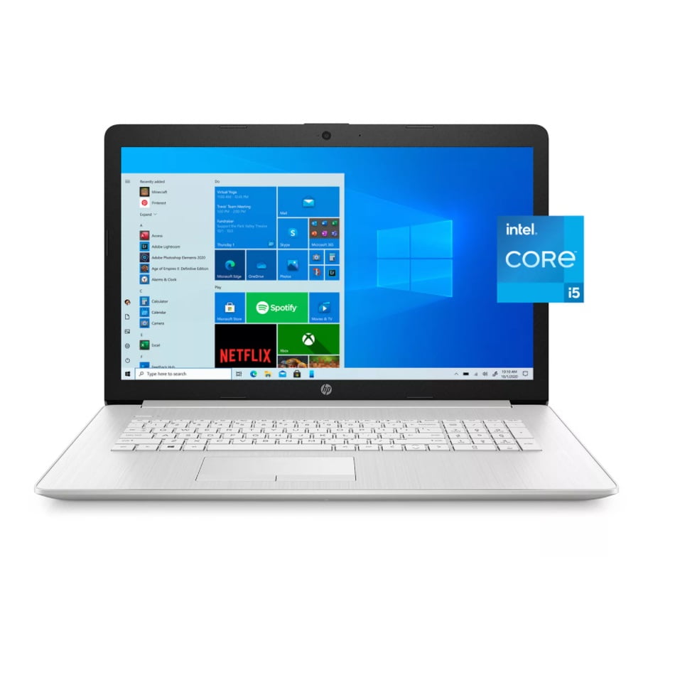 HP 17.3" HD+ Laptop 11th Gen Intel Core i51135G7 8GB 256GB SSD Backlit Keyboard