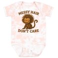 thumbnail image 3 of Inktastic Messy Hair Don't Care Monkey Graphic Cute Fun Boys or Girls Baby Bodysuit, 3 of 5