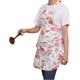 thumbnail image 2 of Delantal de cocina para mujer con bolsillos, cinturilla larga ajustable y correa para el cuello, 20,5" x 29", 2 of 3